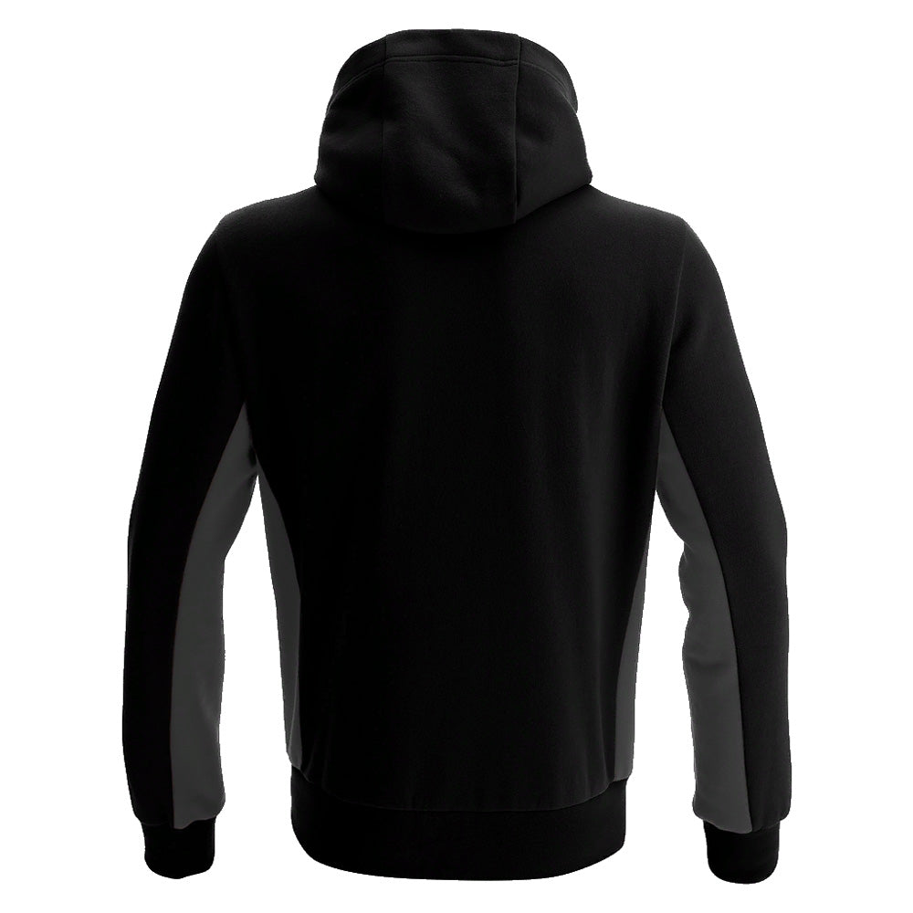 Club 92 Dolman Full Zip Hoodie (Adult) Grey/Black